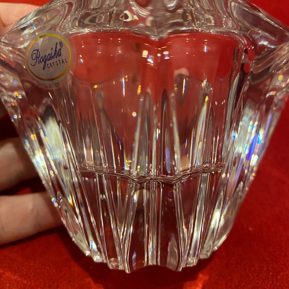Rogaska Crystal multi-faceted votive holder - collection piece, never used - Picture 5 of 11